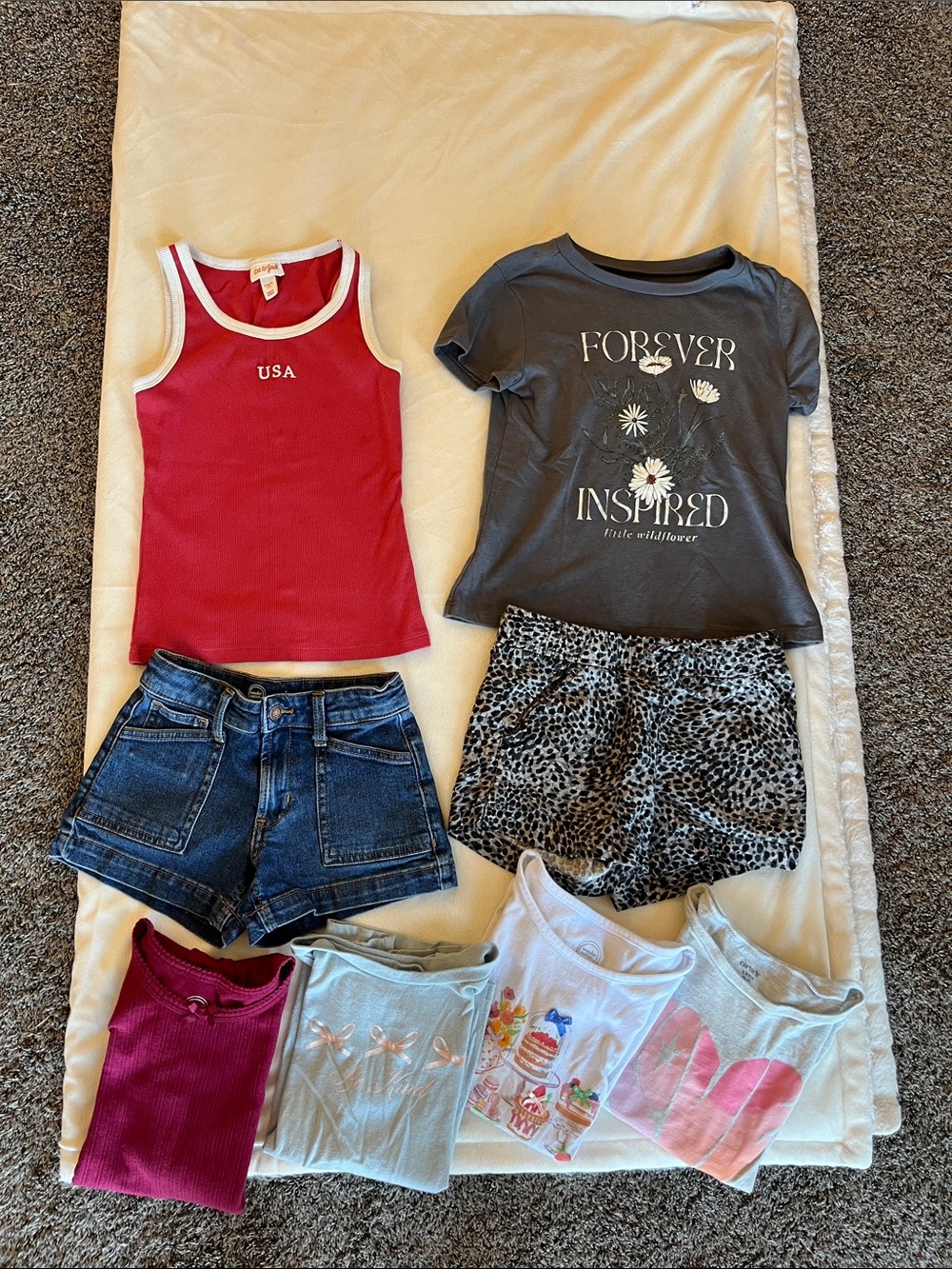 Little girls clothes bundle 6/7